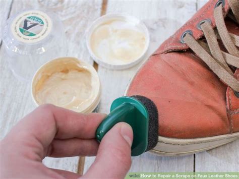 fake velvet shoe covering repair|repair scrape on leather shoes.